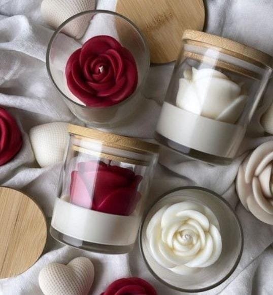Glass Jar Scented Candle